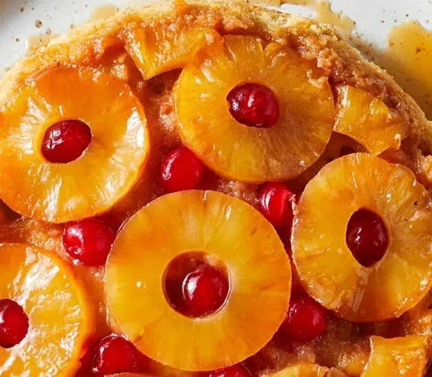 كيك الأناناس المقلوب