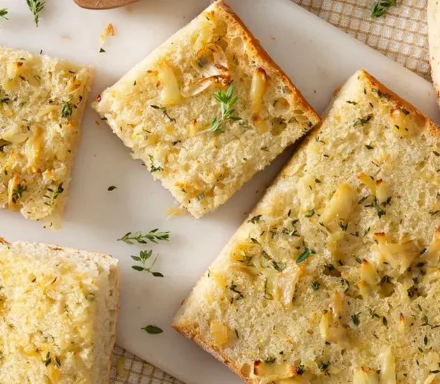 خبز الثوم المحمص