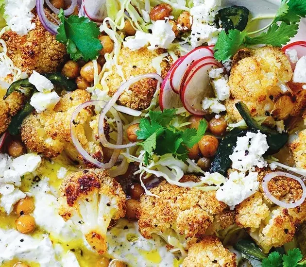 سلطة القرنبيط المحمص