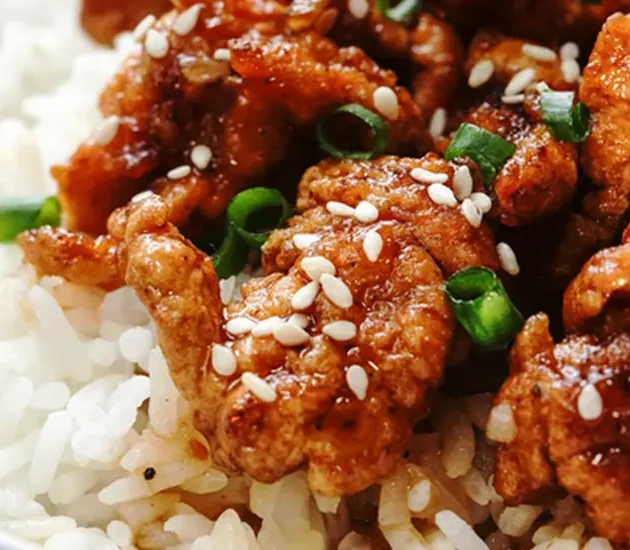 دجاج مخبوز بالعسل والسمسم