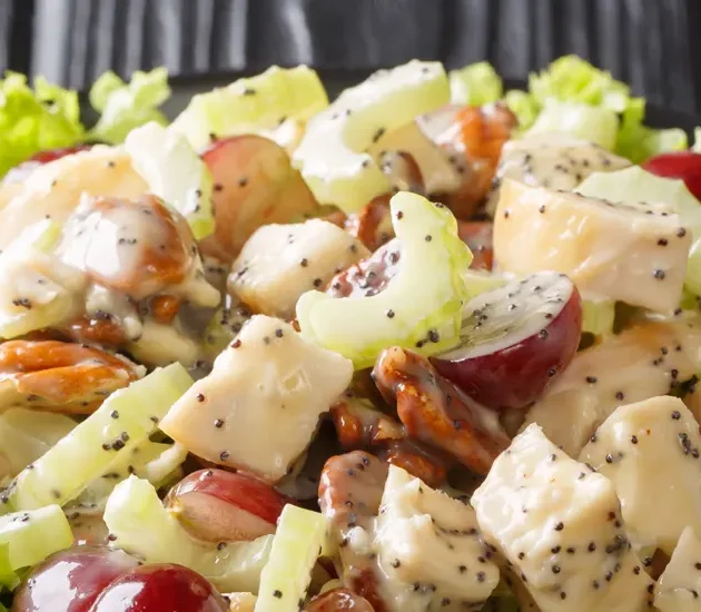 سلطة دجاج كيتو