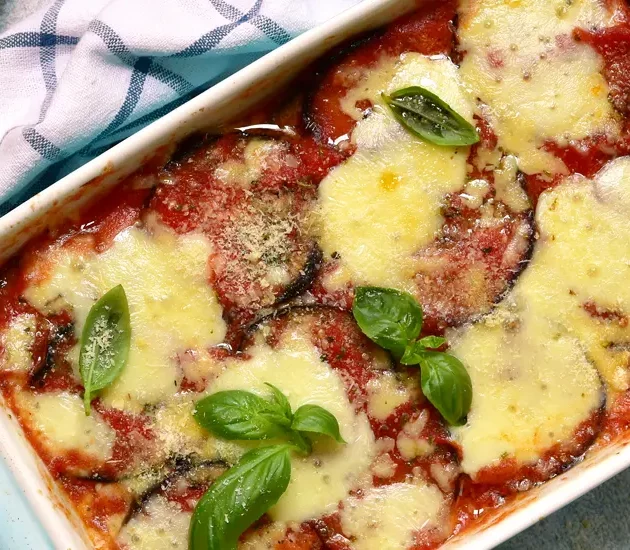 صينية باذنجان بالبارميزان كيتو